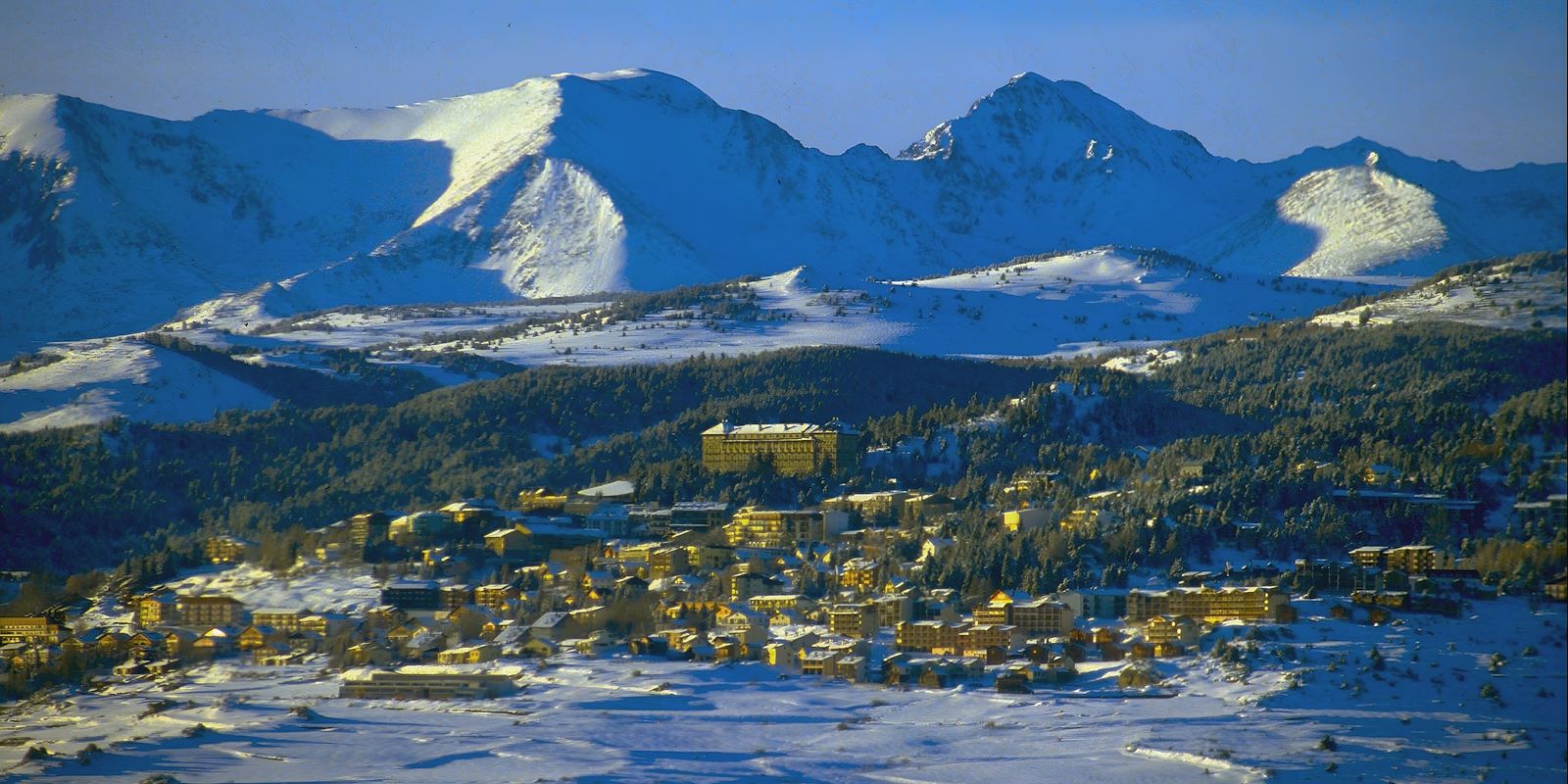 Vue de Font Romeu